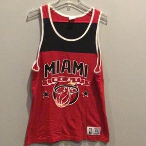 Miami Heat NBA Mitchell & Ness basketball jersey tank top
